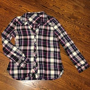Soft Joie | Plaid Flannel Top